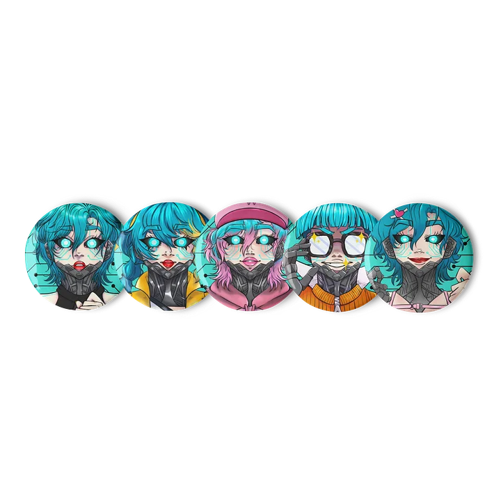 Phases of Rev Pin Button Set product image (1)