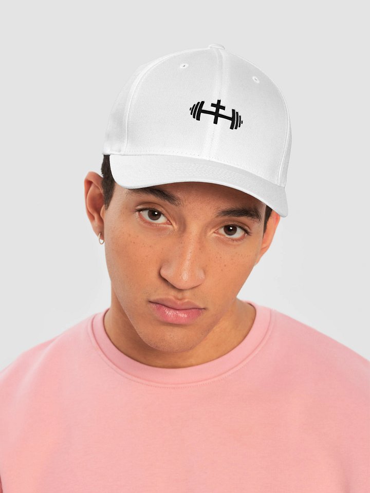 His House Flexfit Structured Fitted Cap - White product image (1)
