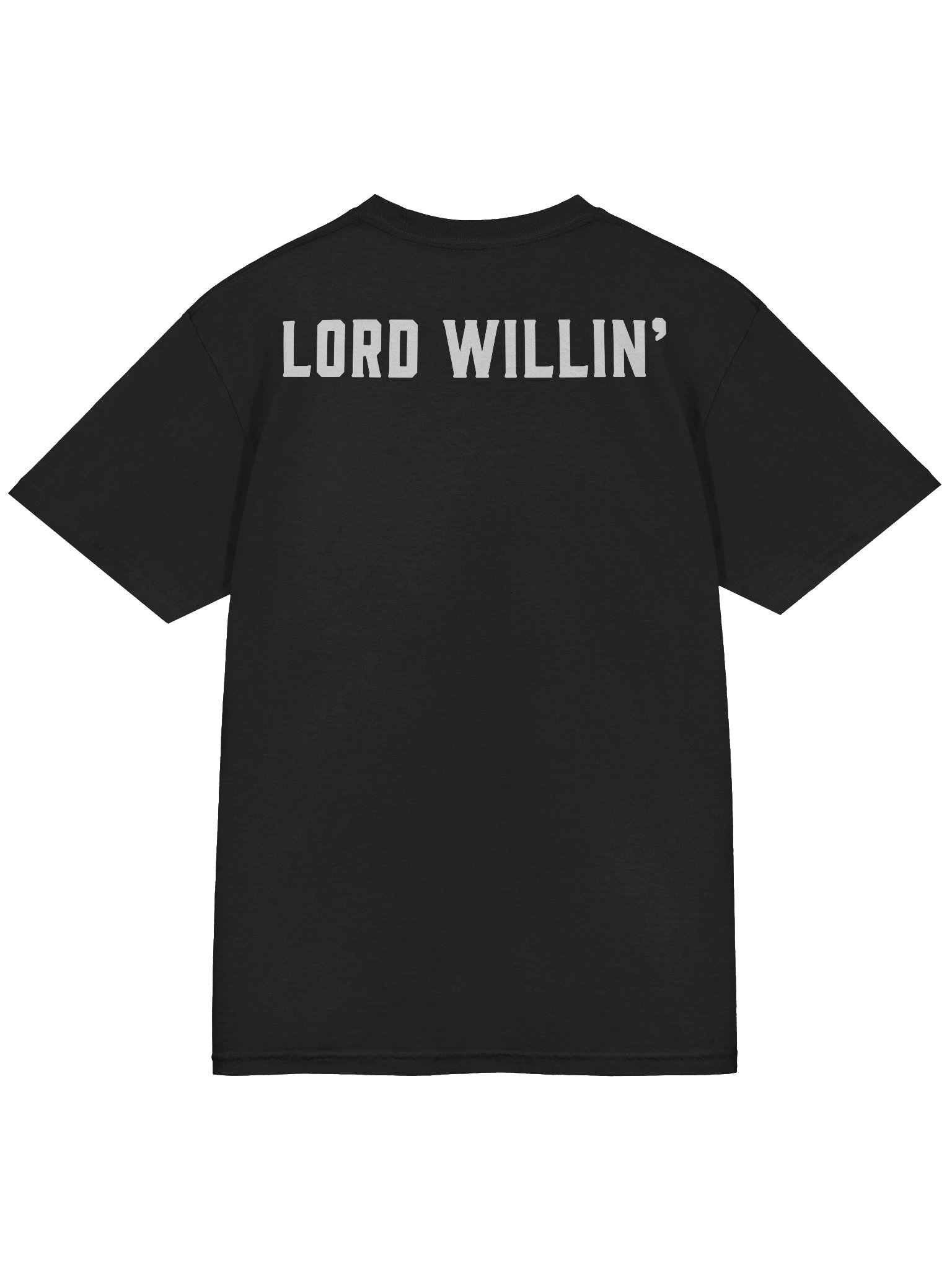 LORD WILLIN' PLAIN TEE WITHOUT LOGO product image (4)