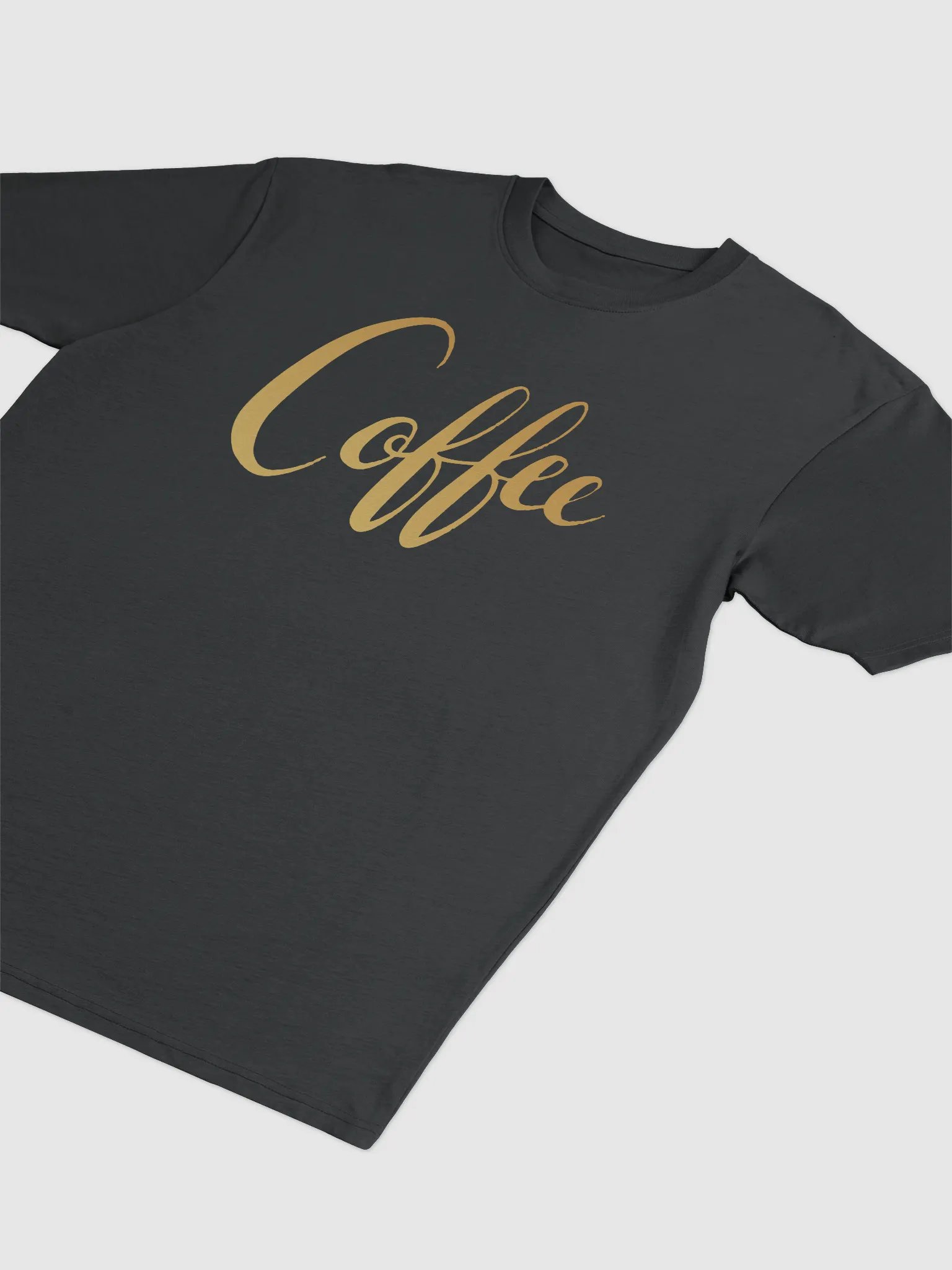 Golden Coffee Word Men's Tee product image (3)
