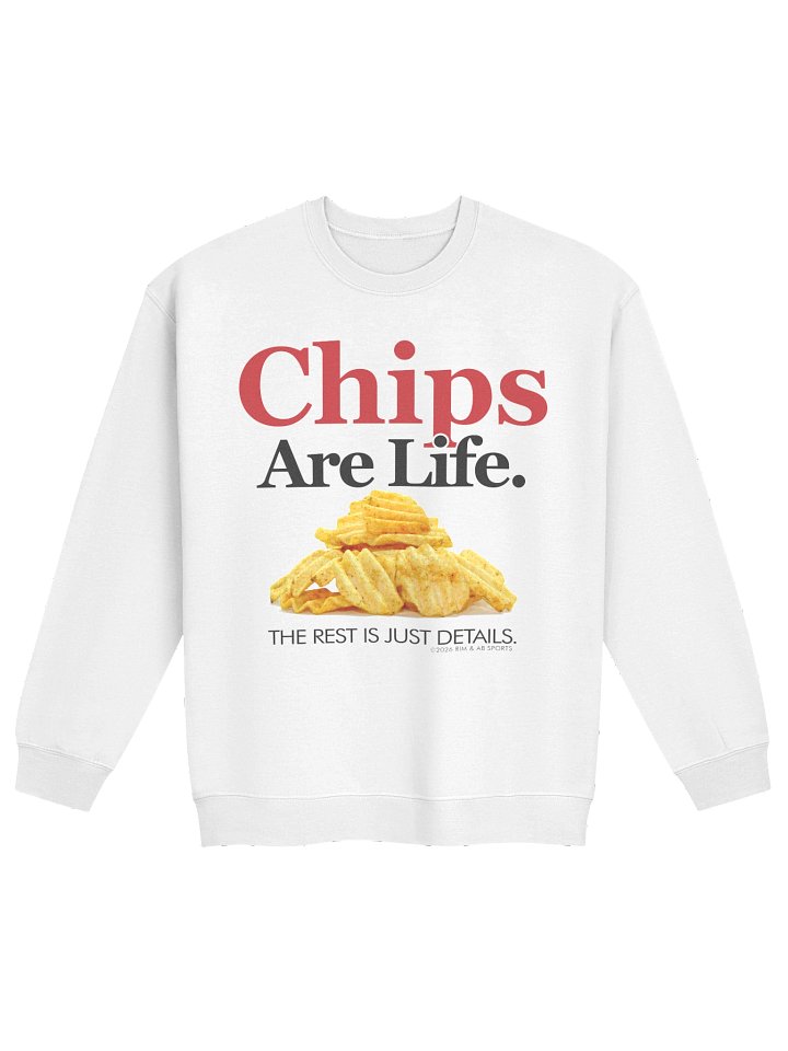 Chips Are Life Crewneck Sweatshirt product image (4)