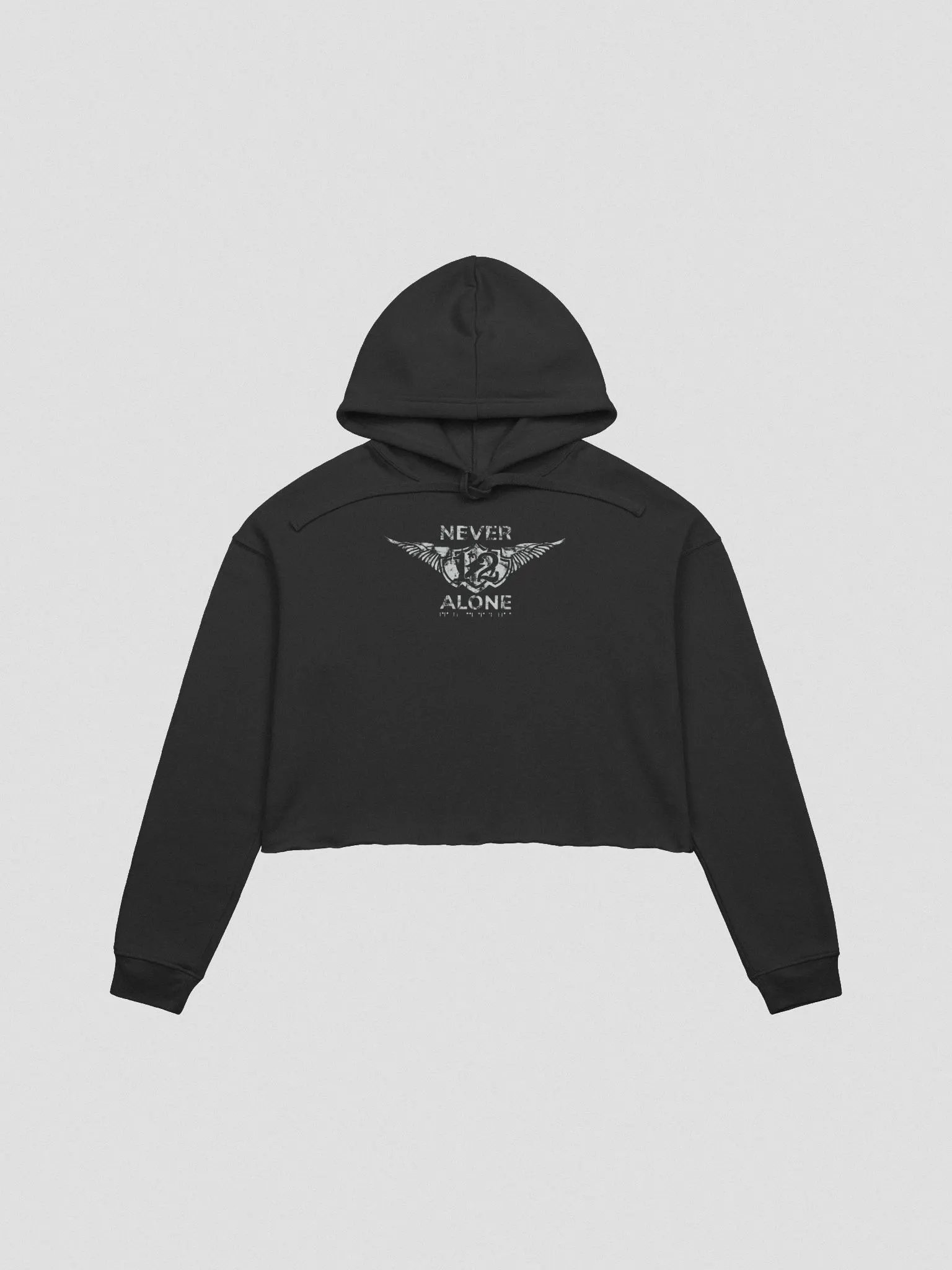 12 Seconds (WL) Crop Hoodie (S-2XL) product image (1)