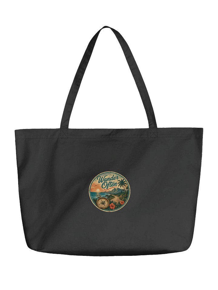 Wander Often™ Eco Canvas Tote Bag product image (1)