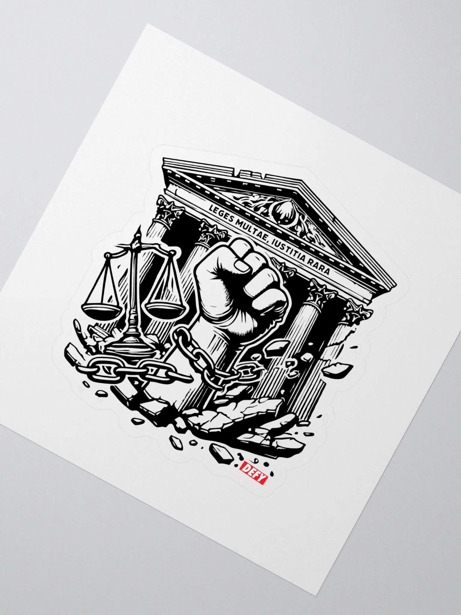 DEFY - MANY LAWS RARE JUSTICE product image (2)