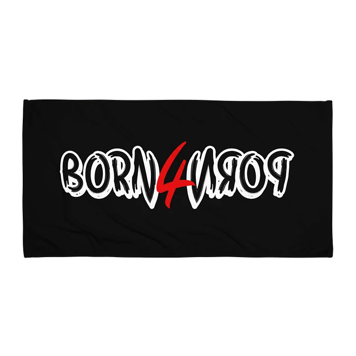 BORN4PORN 2 towel product image (1)