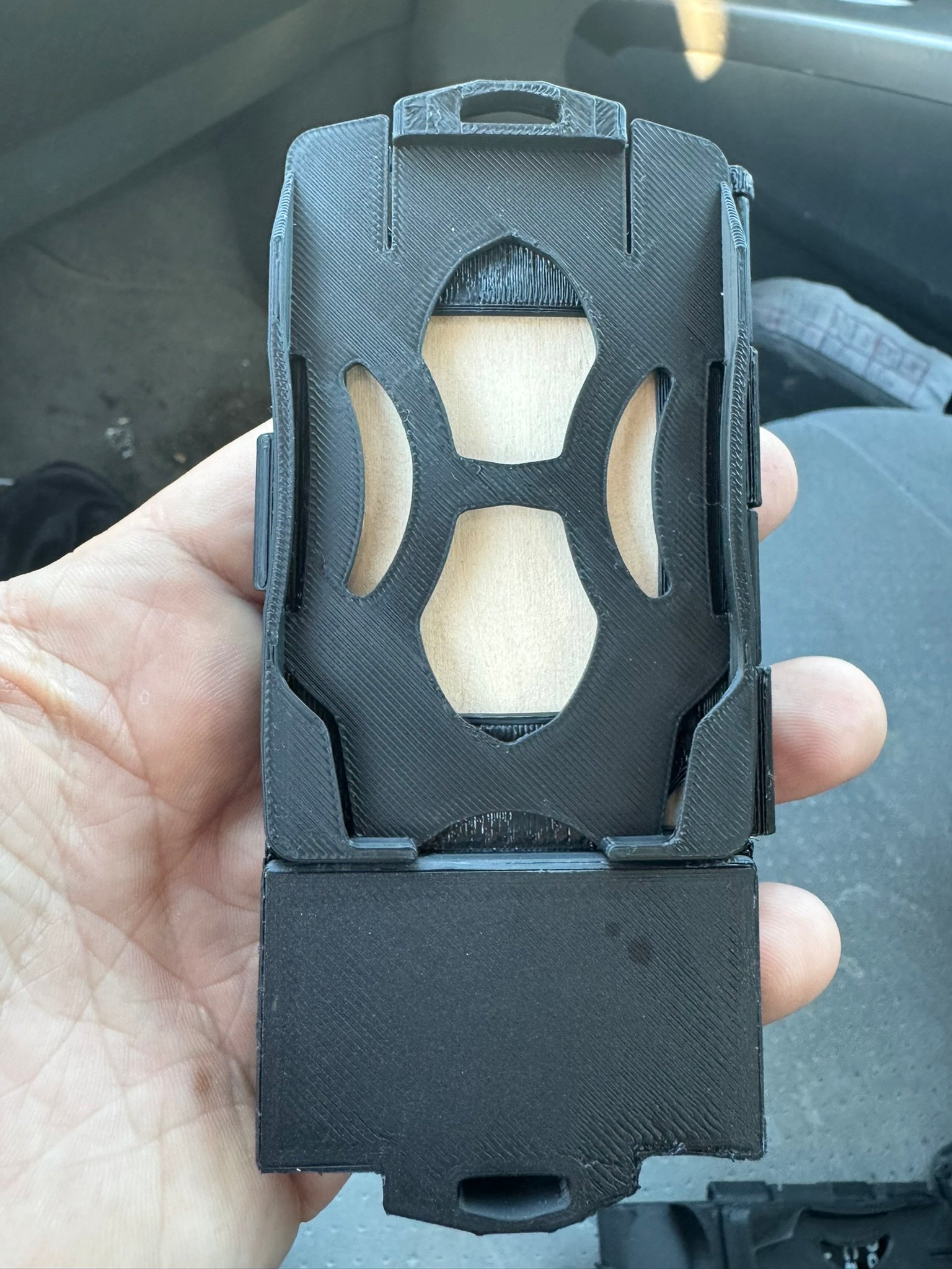 Double Sided Card Holder with Storage & RSA Slot product image (3)
