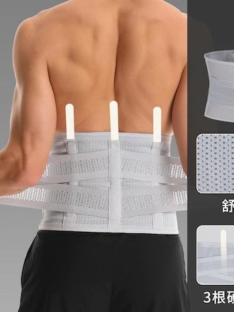 حزام ومشد الخصر المزدوج لدعم القوام | تصميم مريح وقابل للعتديل product image (4)