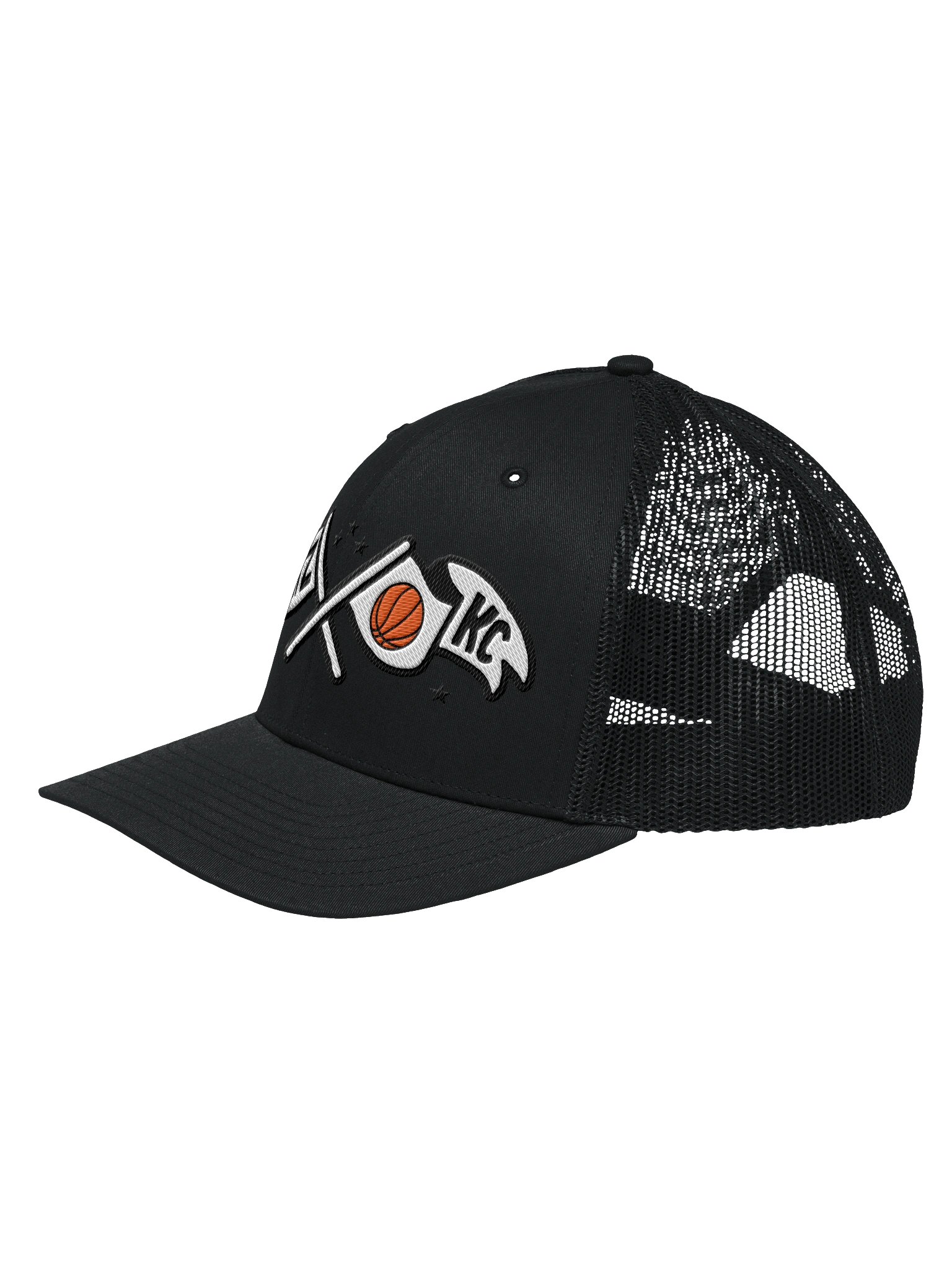 KC Black trucker cap product image (2)