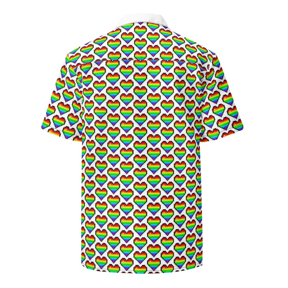 Hawaiian Shirt - Hearts product image (8)