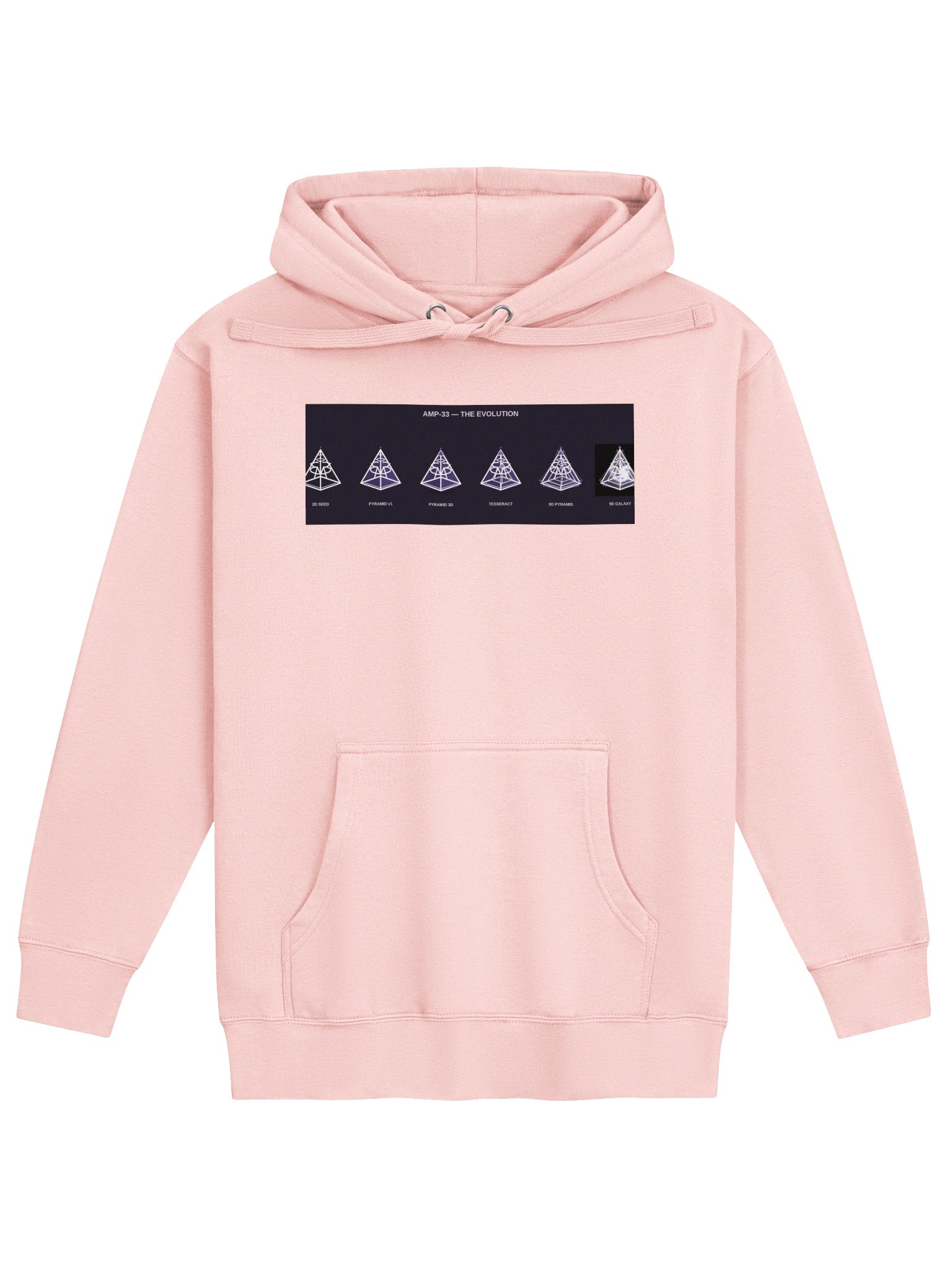 AMP-33 — The Evolution Hoodie — Pink product image (1)