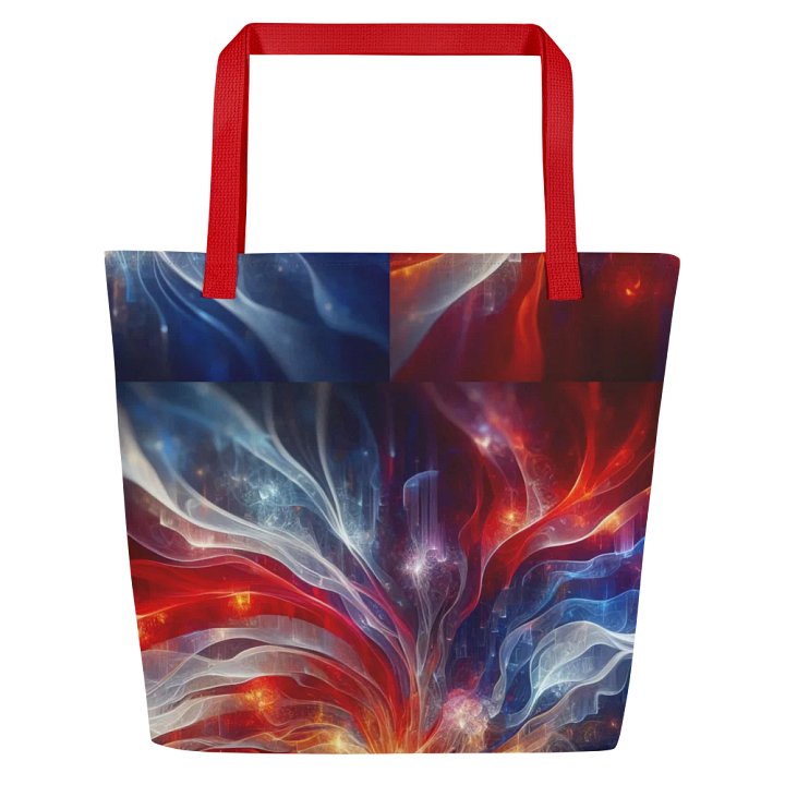Radiant Swirls All-Over Tote Bag product image (2)