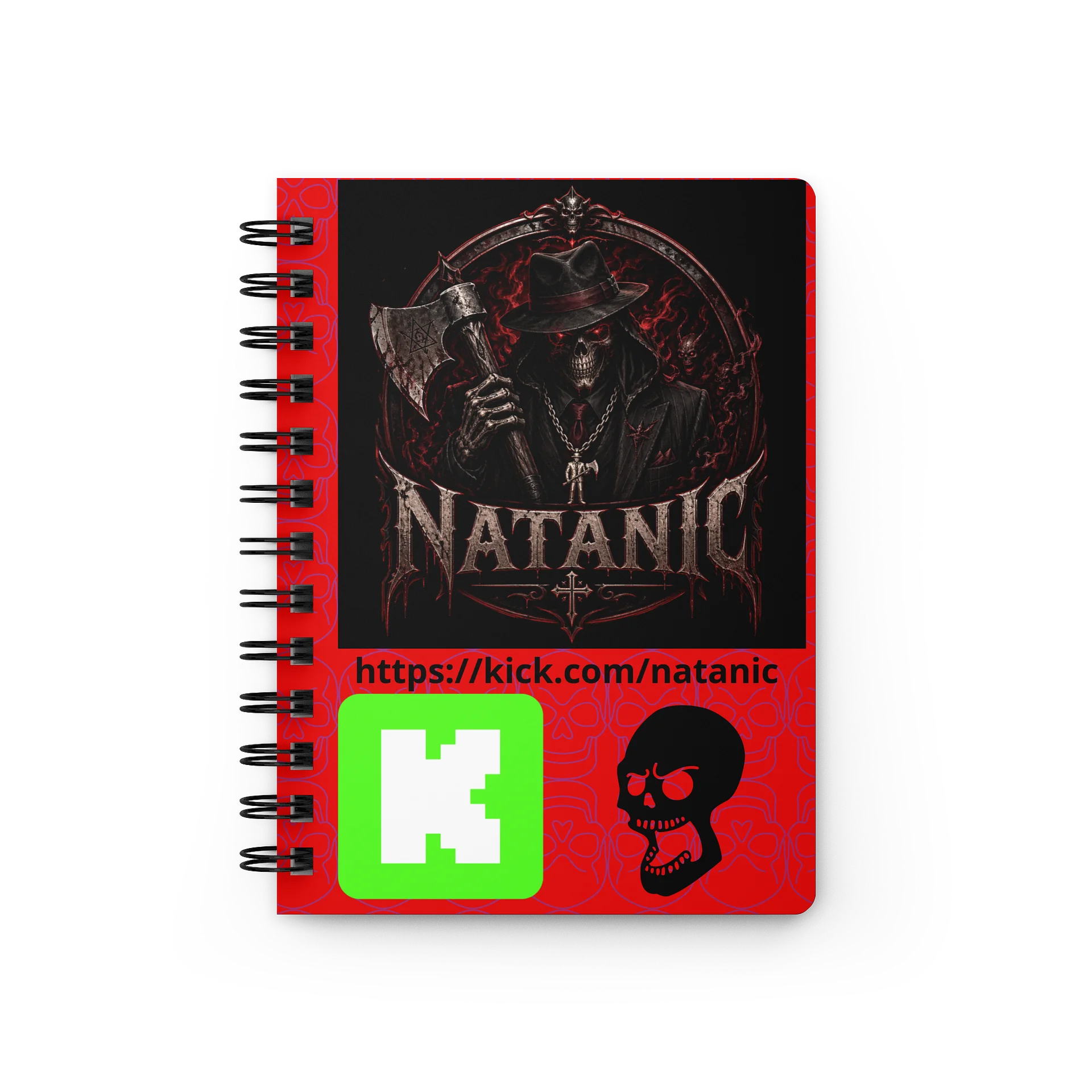 NATANIC Reaper Spiral Journal product image (1)