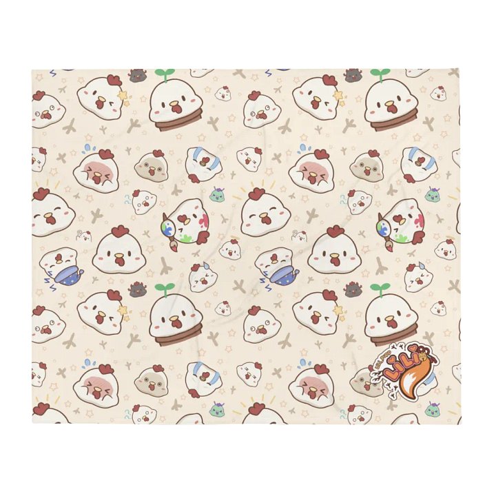 Chicken Print Blanket product image (1)