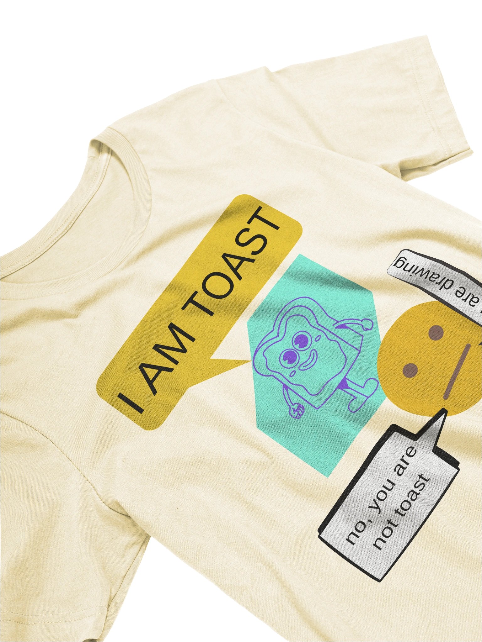 I Am Toast T-Shirt product image (4)