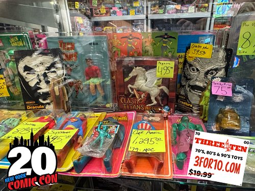 New York Comic Con 2026 - The Vintage Toys! - Post 3 of 3

Big Comic Cons are not known for having an abundance of vintage to...