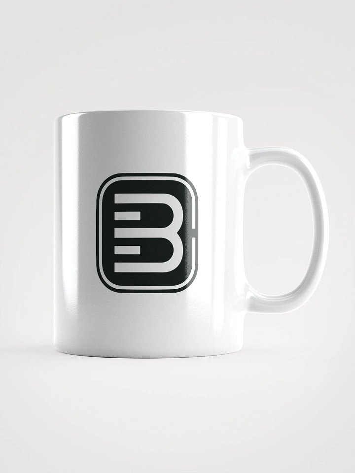 Weiß glänzende Tasse product image (3)