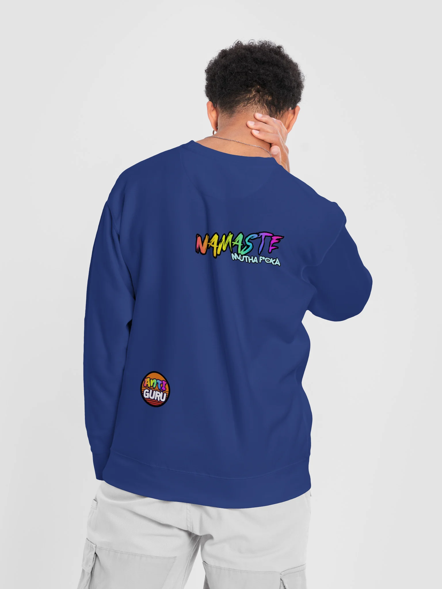 Anti Guru Neon Buddha Sweatshirt product image (81)