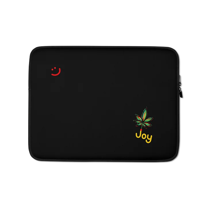 Joyful Leaf Laptop Sleeve product image (1)