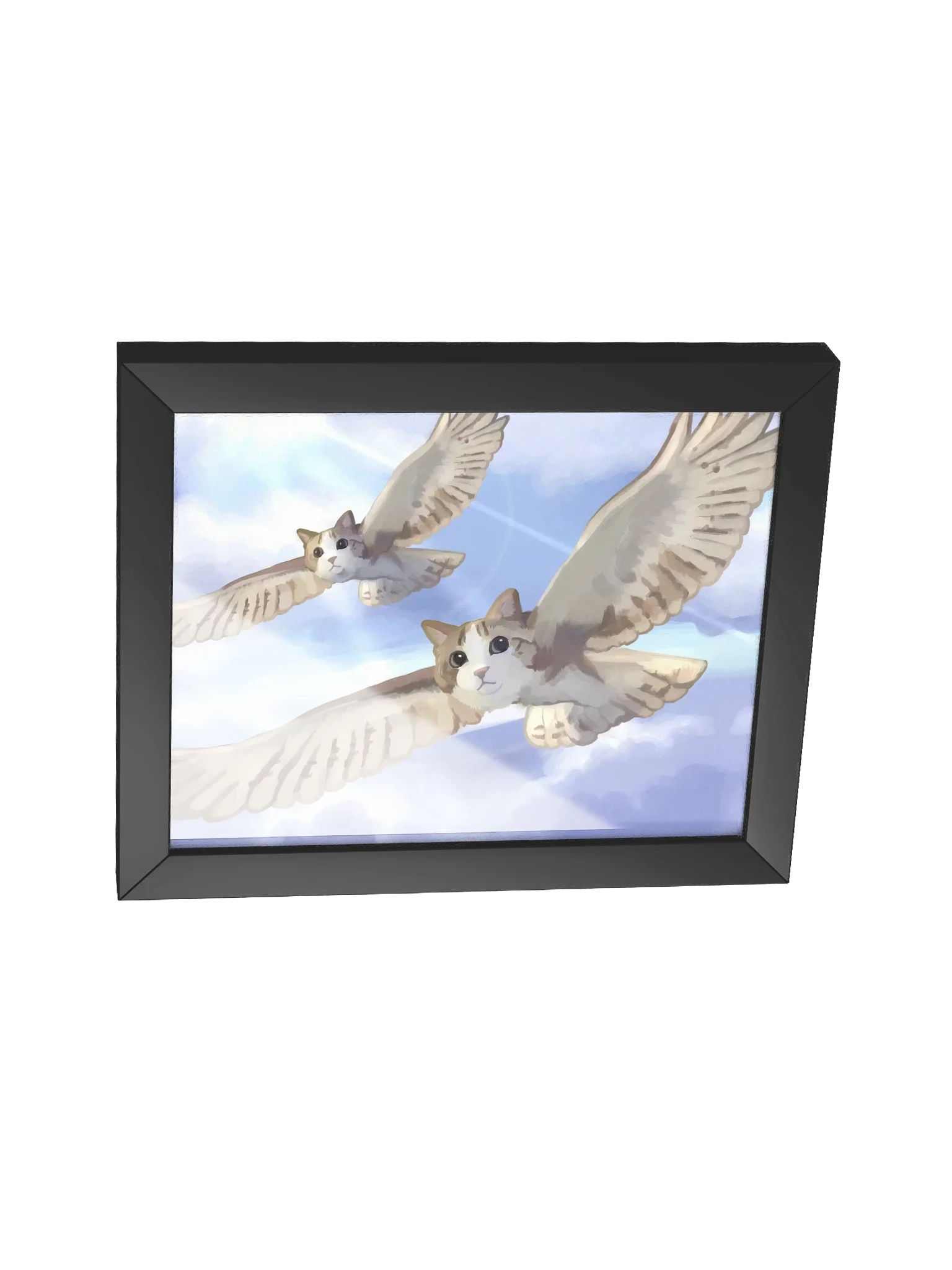 Meowl framed poster product image (2)