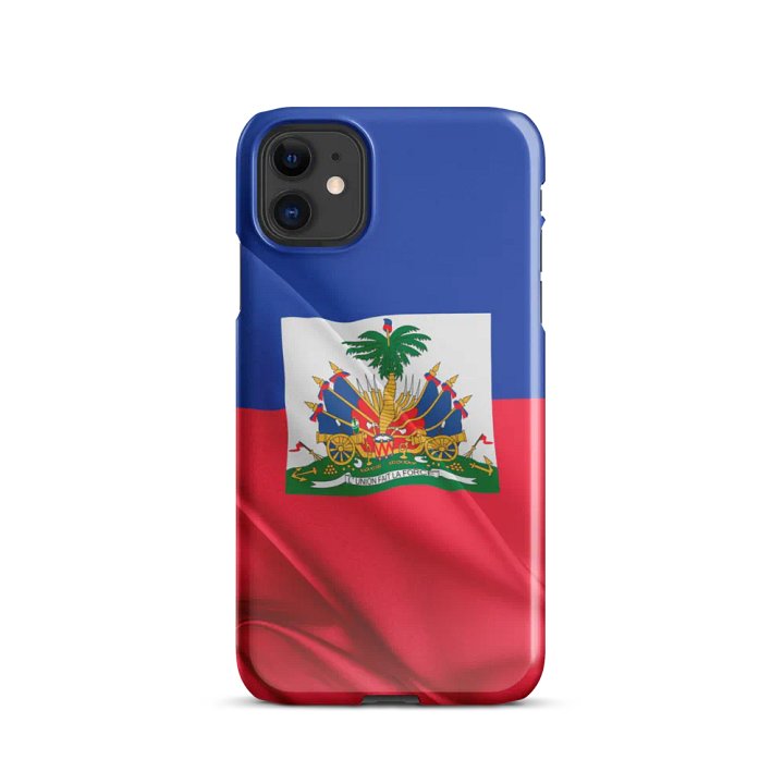 Haiti Flag Snap Case for iPhone® product image (20)