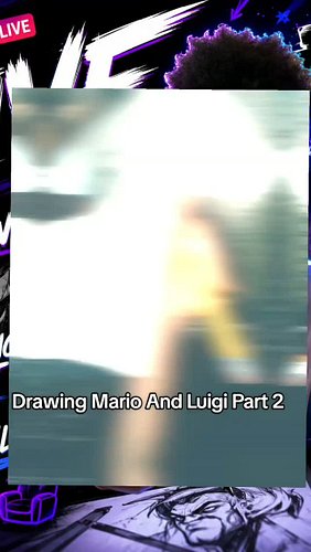 FEA4RYT Drawing Mario and Luigi Part 1 🍄✏️ - -  #art #drawing #games