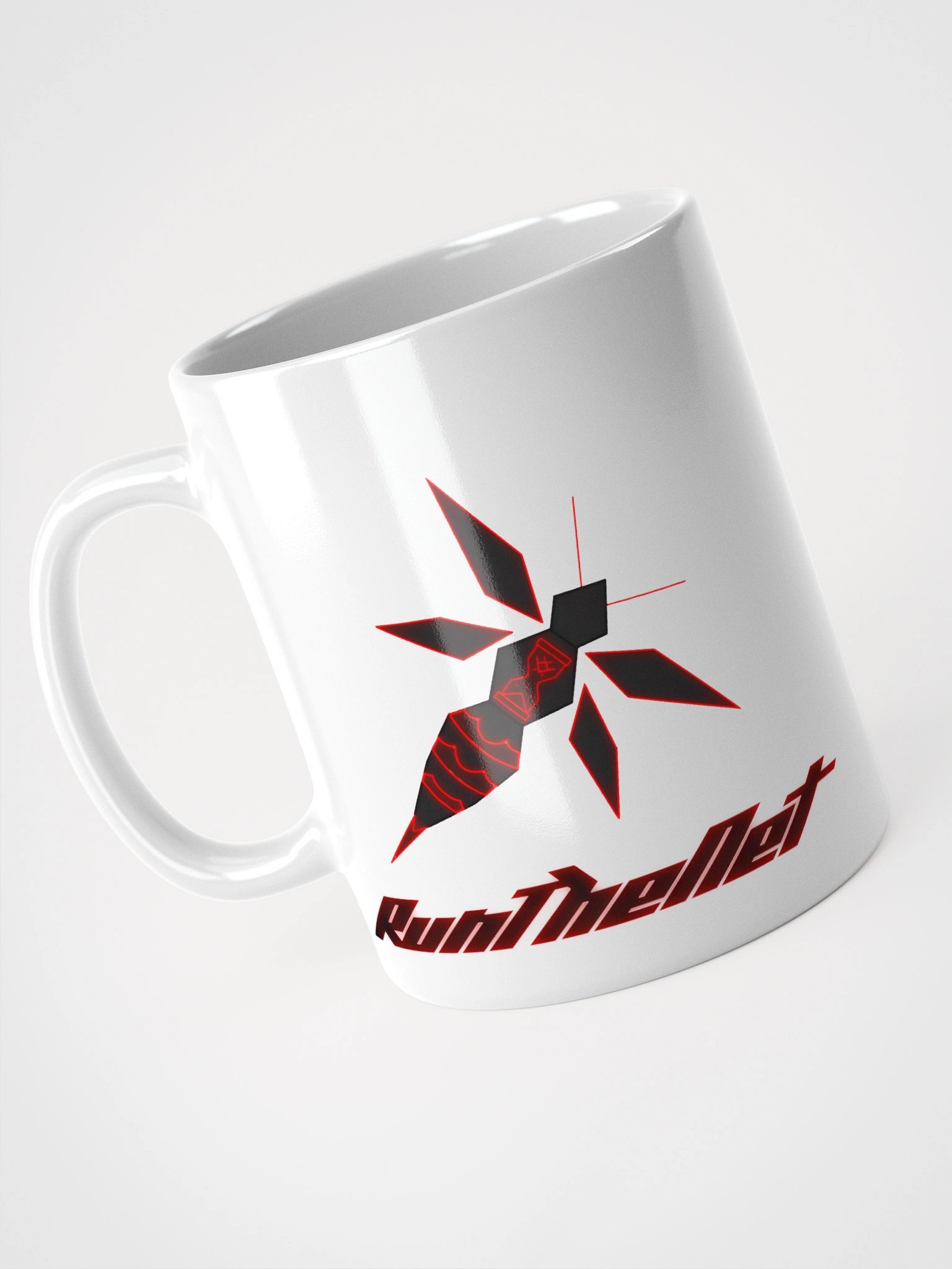 Run The Net Xyber Mug (White) product image (4)