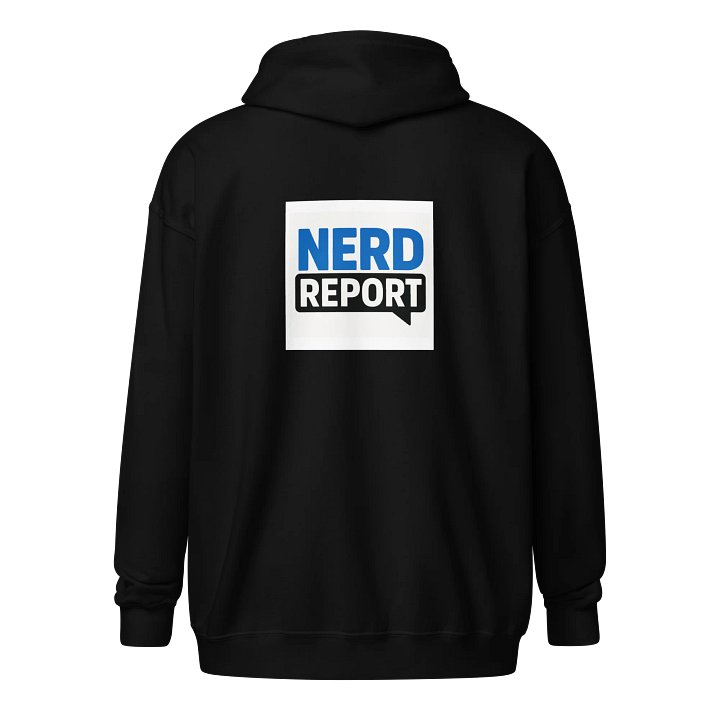 Nerd Report Bold Zip Hoodie product image (1)