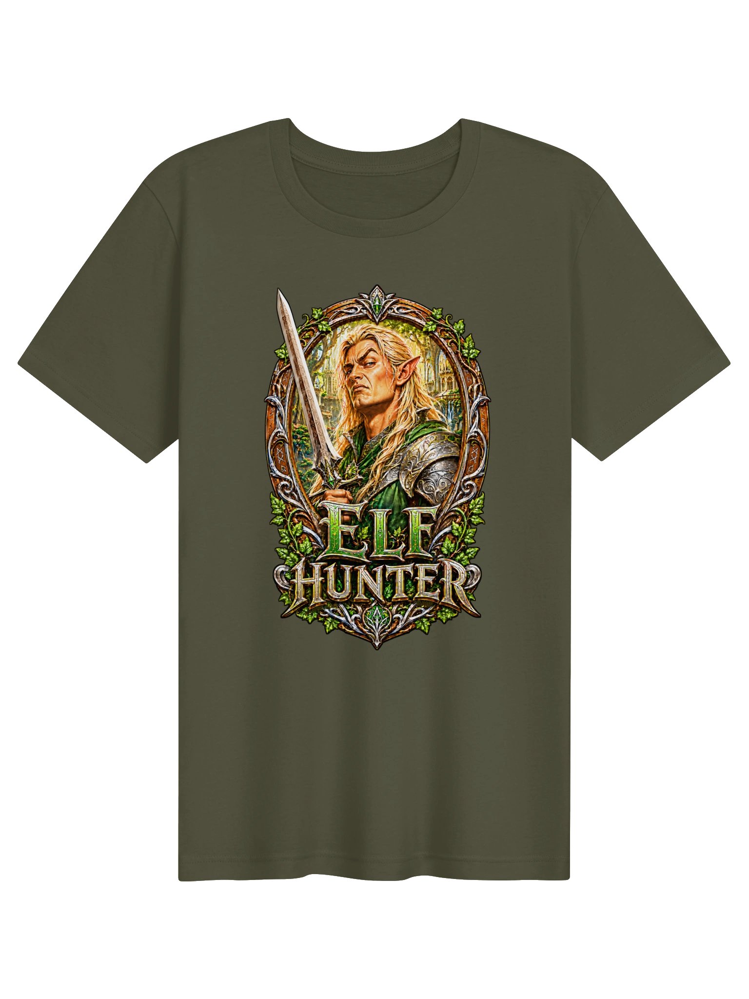 ELF HUNTER: How Dare You | Fantasy RPG T-Shirt product image (1)