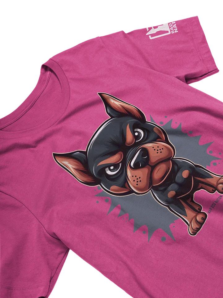 Doberman Angry Pup - Premium Unisex T-shirt product image (15)