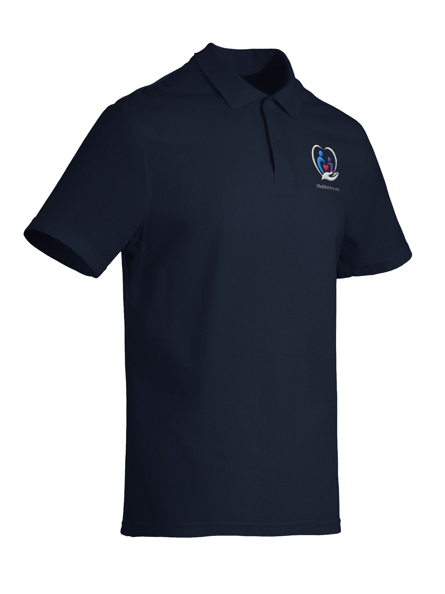 Life4Donors Embroidered Polo product image (16)