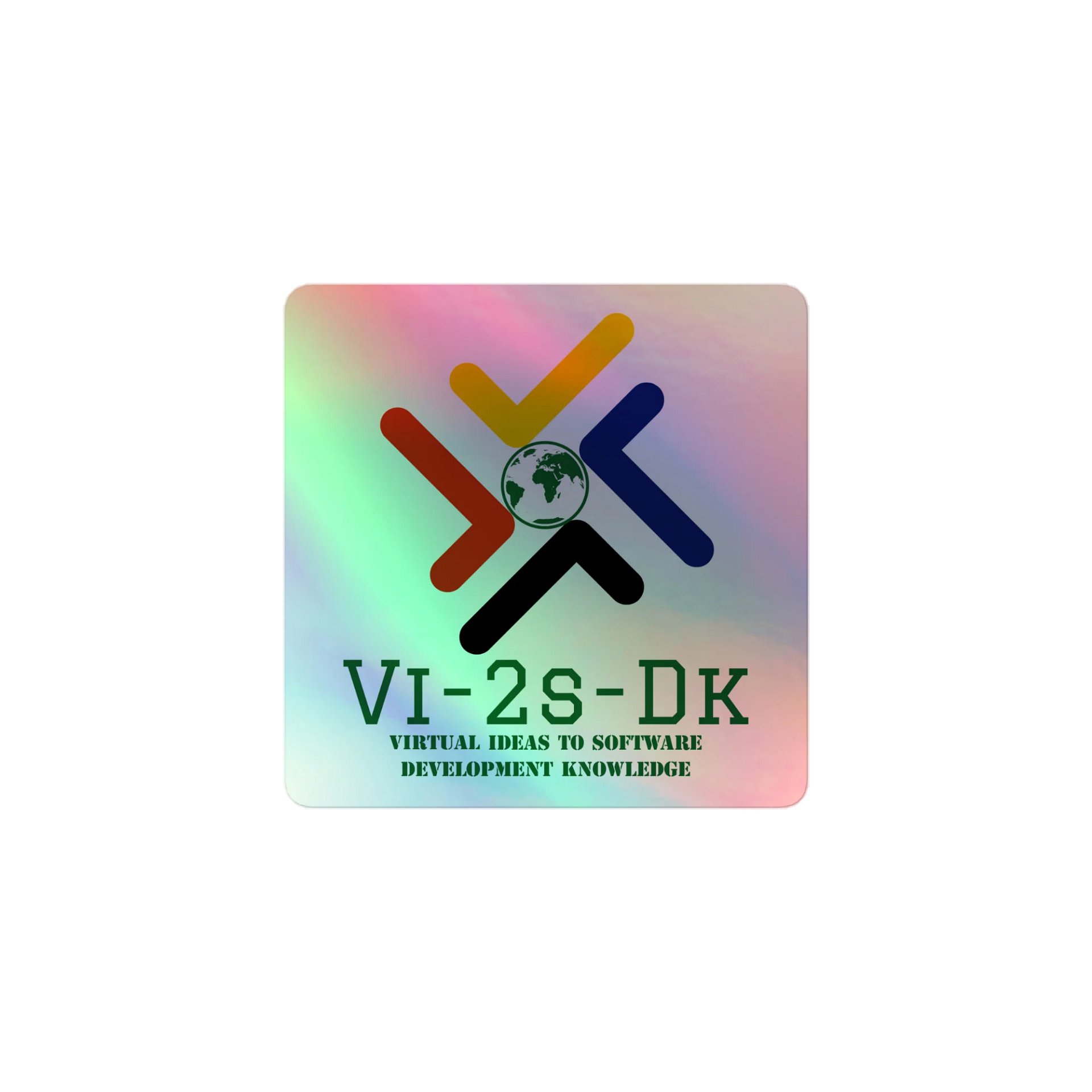 Vi-2s-Dk Holographic Arrow Sticker Set product image (1)