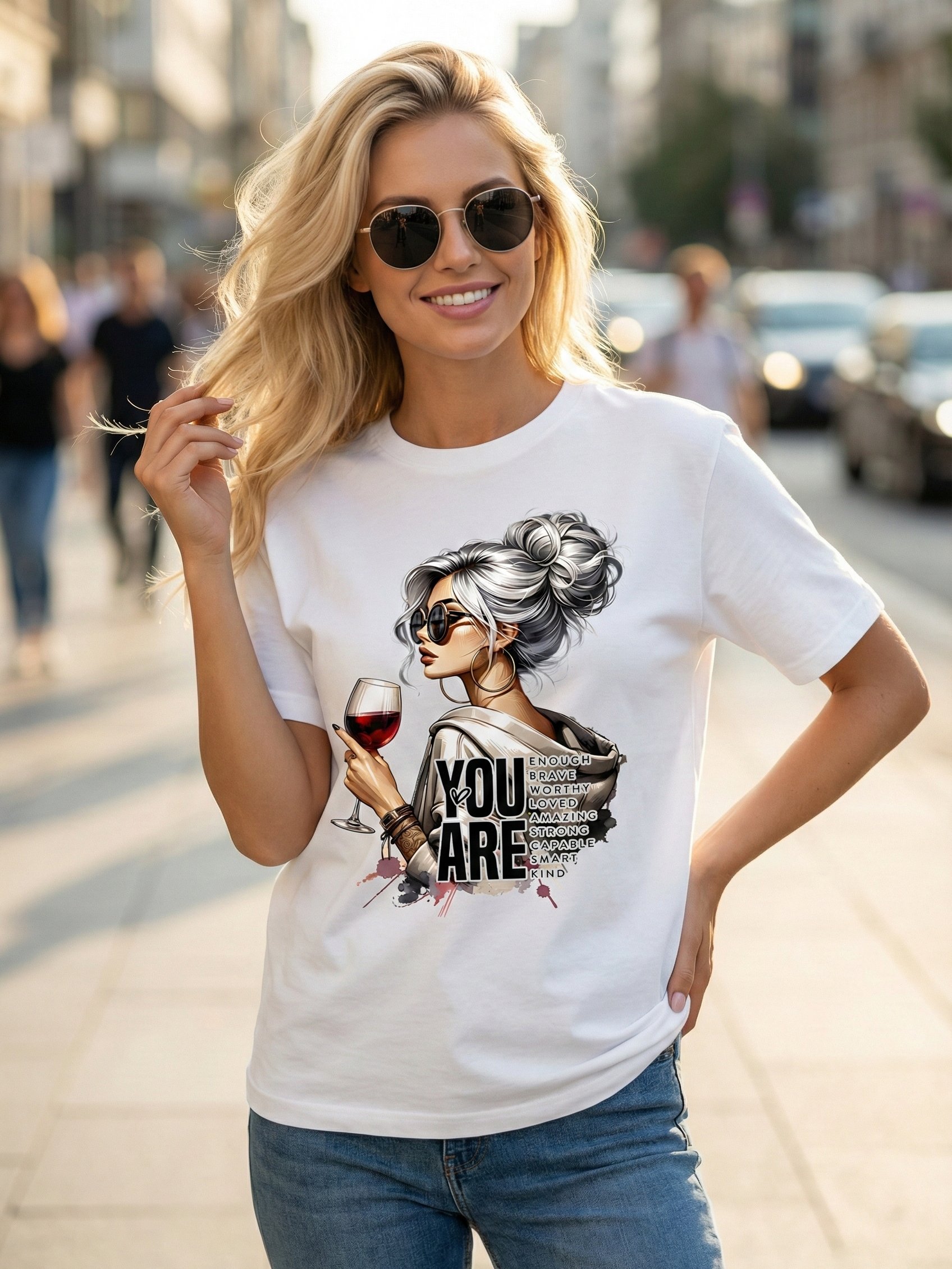 You Are Enough Energy – Premium Women’s T-Shirt product image (3)