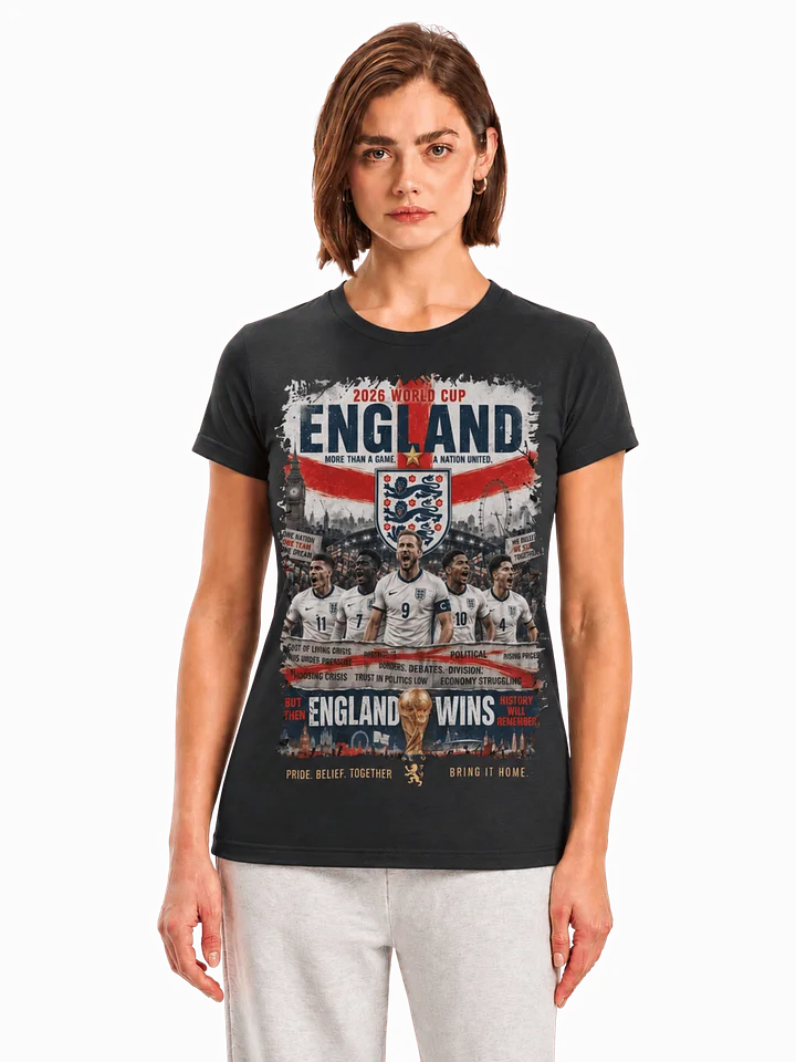 England Shirt Womans Black/White product image (1)