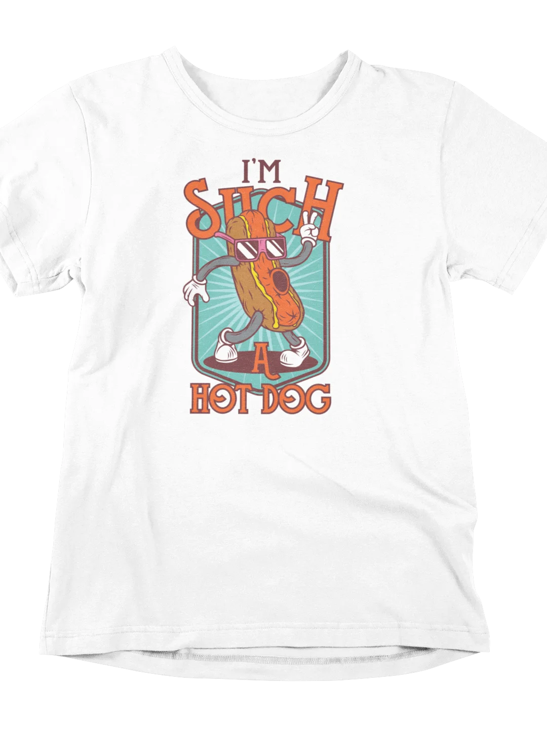 Retro Hotdog Vibes Tee product image (1)