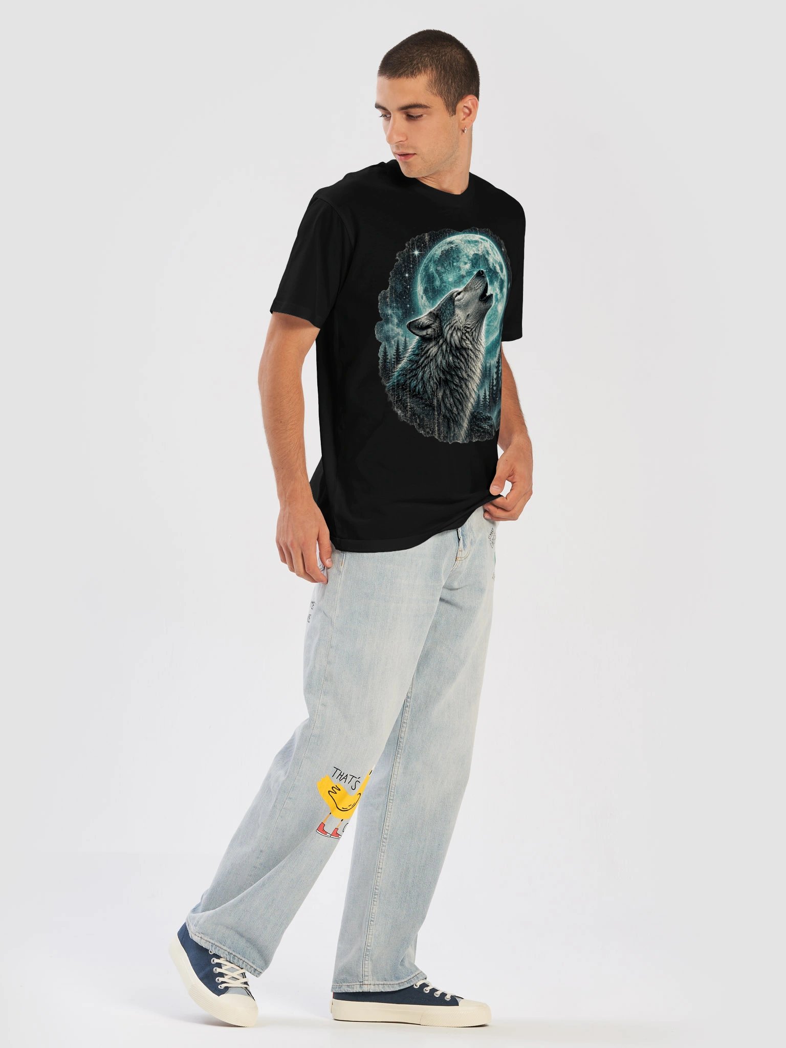 Wolf Moon T-Shirt product image (4)
