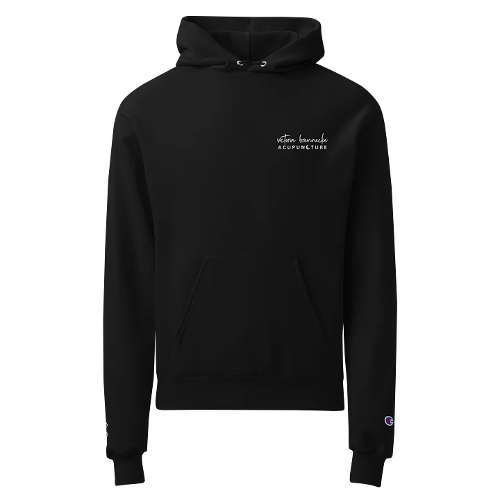 Embroidered White Chest Logo Hoodie product image (1)