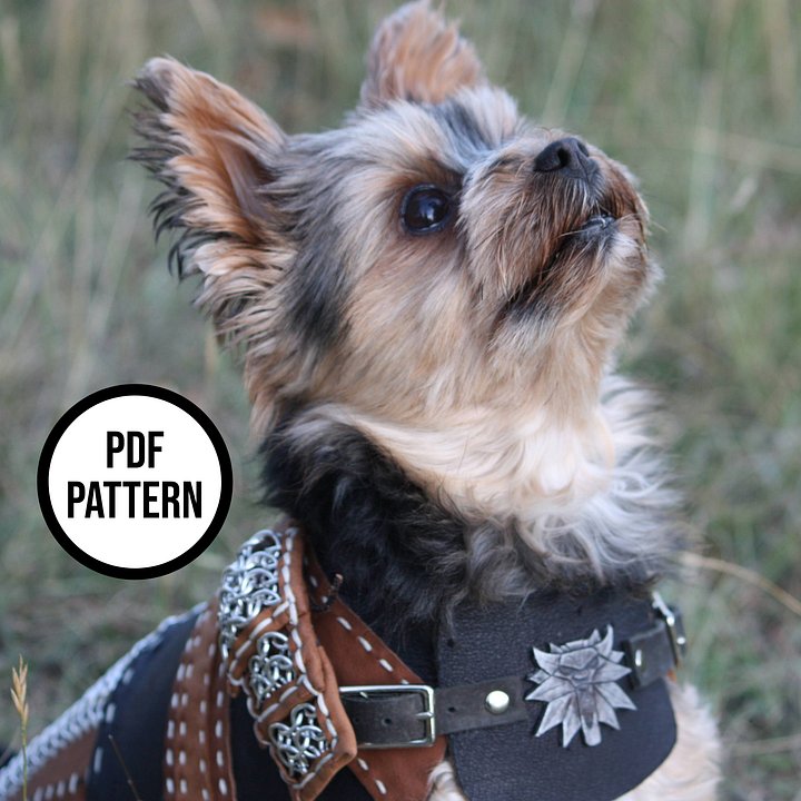Witcher Armor for a Dog - PDF Pattern Download product image (2)