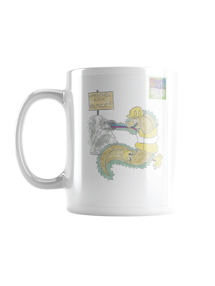 Electrician Eel Mug, Yellow Moray, Yellow Gear, 11 Ounces product image (1)