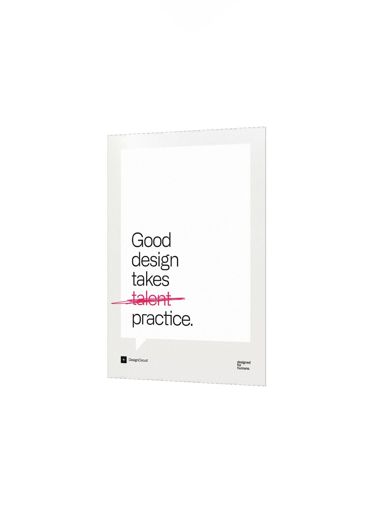 Good Design Takes Practice Print product image (3)