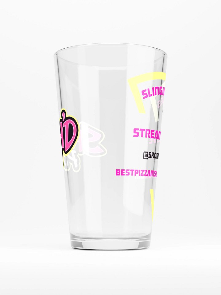Skorch'd Pizza Pint Glass product image (1)