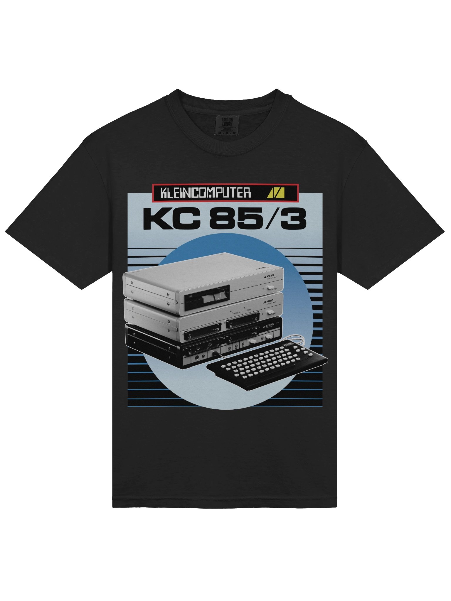 DDR Kleincomputer KC85/3 Shirt (blue) product image (2)