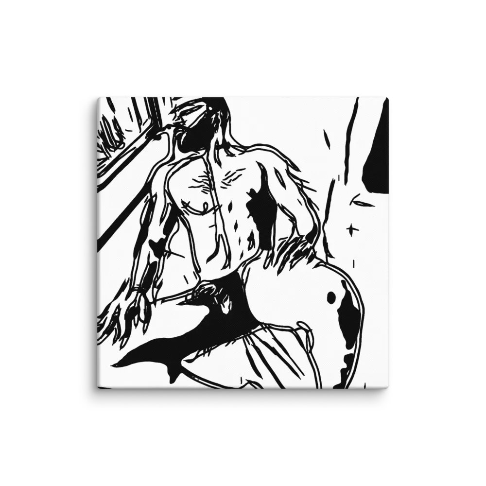 Quiet Contemplation wallart - Canvas wall art product image (3)