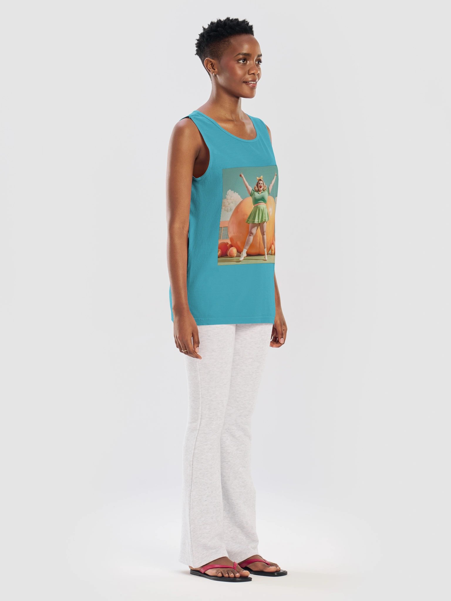 Fat Peaches | Comfort Colors Unisex Garment-Dyed Tank Top product image (49)