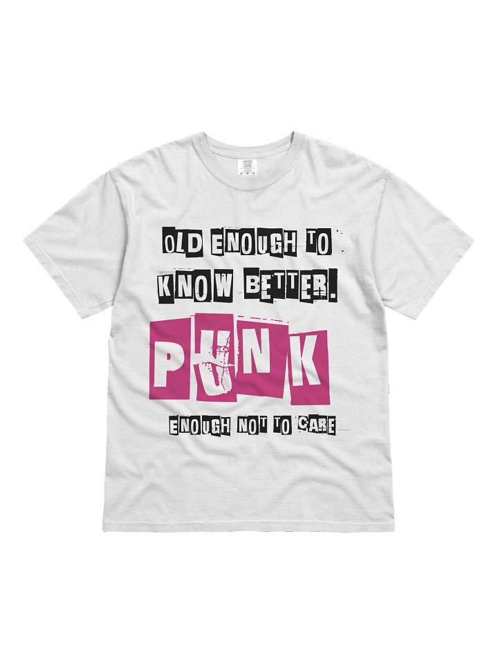 "PUNK" Graphic Stencil Tee product image (31)