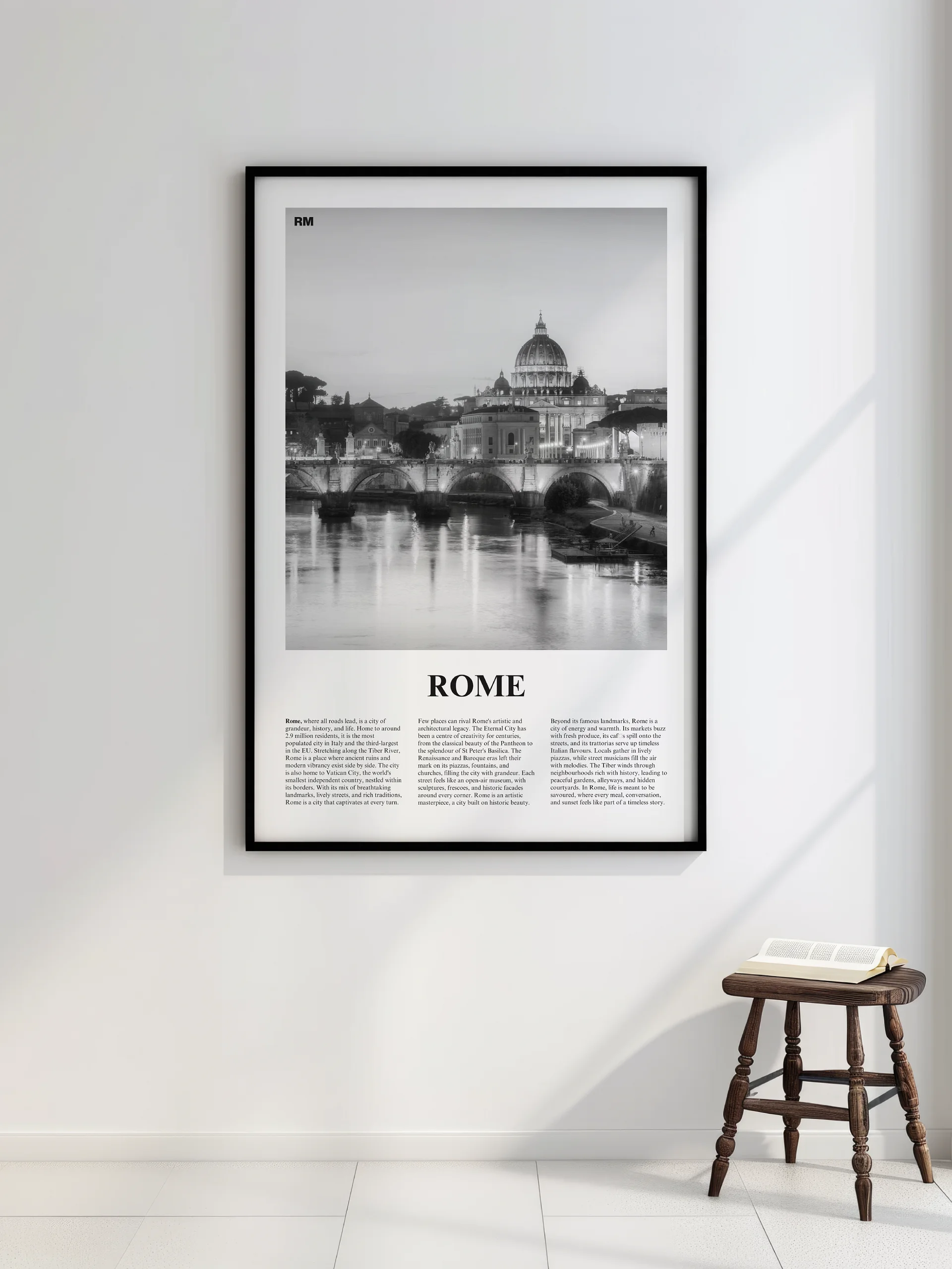 Rome 04 Newspaper Poster product image (2)