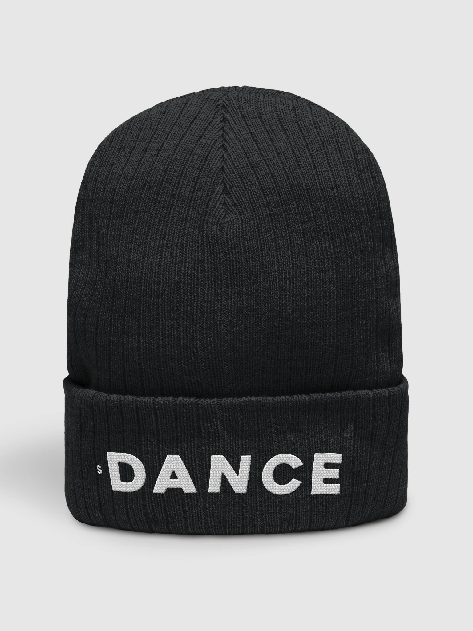 DANCE Ribbed Knit Beanie - Black product image (1)