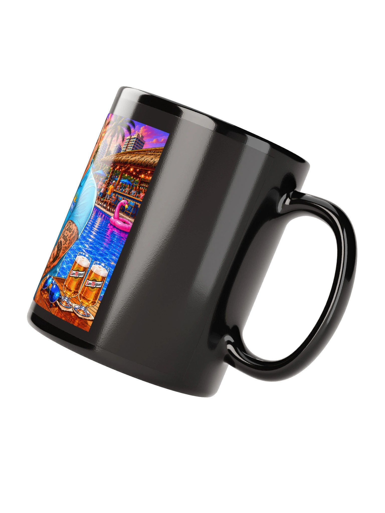 Benidorm is Cooking Black Mug product image (8)