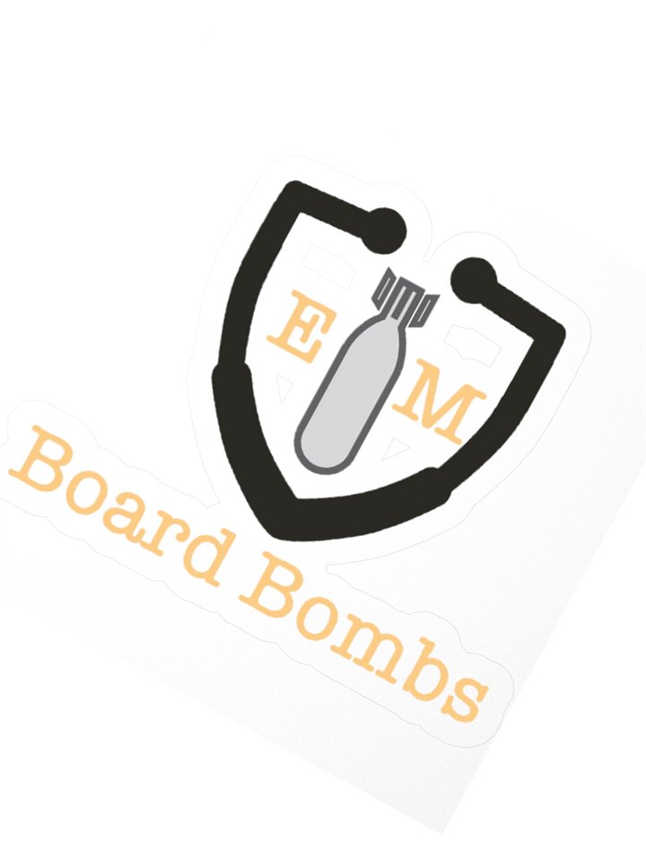 EM Board Bombs Official Logo Sticker product image (2)