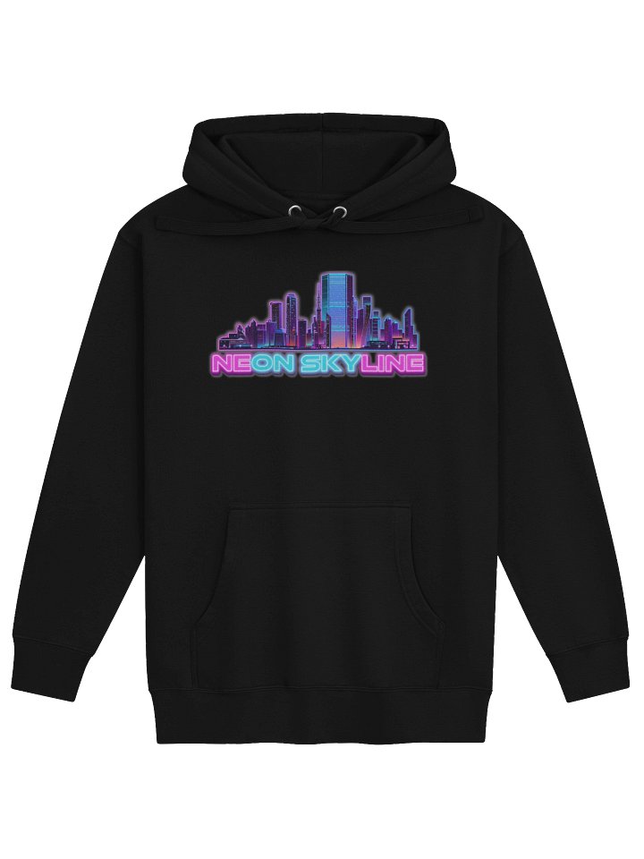Neon Skyline — City Logo Hoodie product image (1)