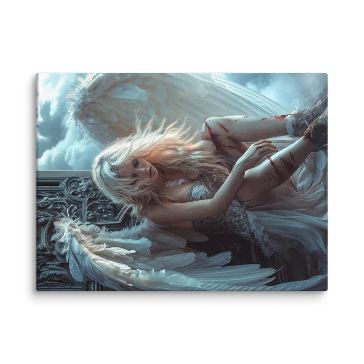 Sad angel in heaven - Canvas product image (1)
